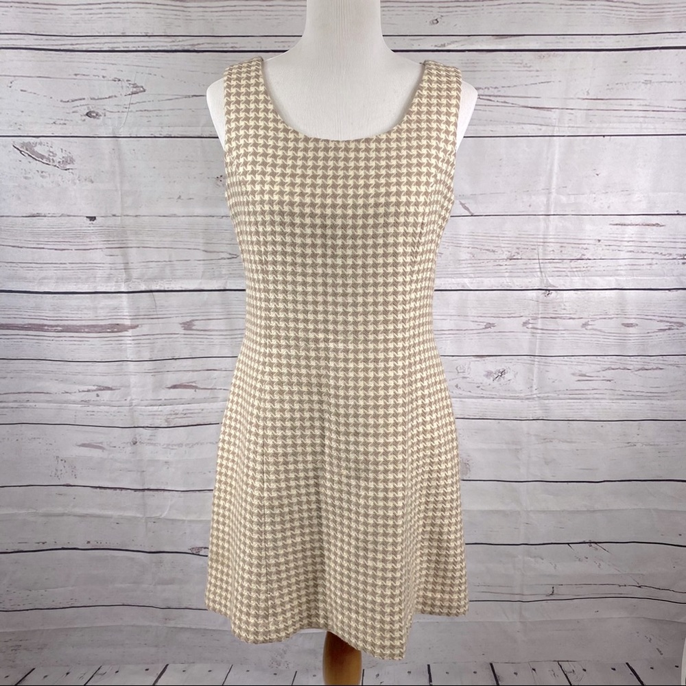 Vintage Oleg Cassini 100% wool sheath dress Sz 10